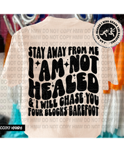 Load image into Gallery viewer, Stay away from me I am not healed