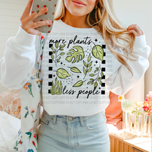 Load image into Gallery viewer, MORE PLANTS LESS PEOPLE TEE