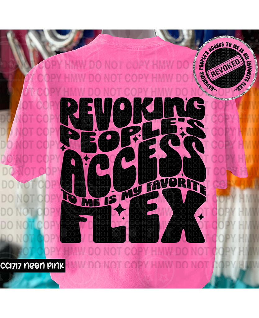 Revoking people’s access