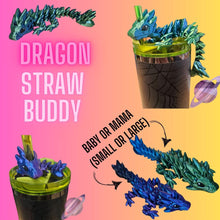 Load image into Gallery viewer, Dragon Straw Buddy
