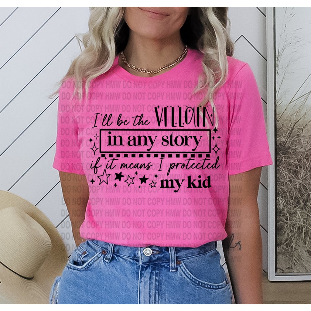 I’ll be the Villain BLACK INK