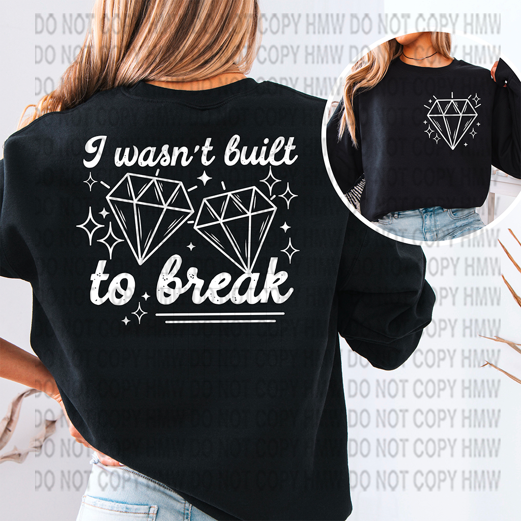 BUILT TO BREAK WHITE
