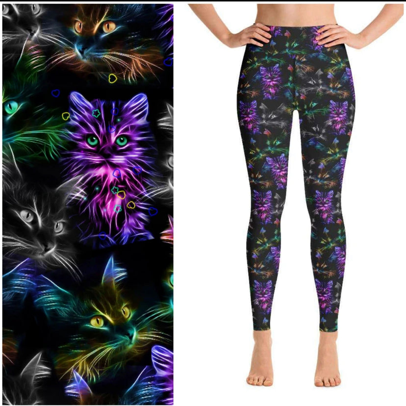 Neon Kitty Legging *