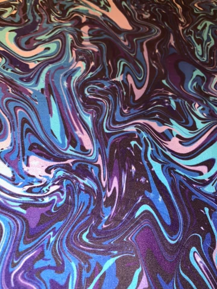 Swirl Blue/Purple Blanket *