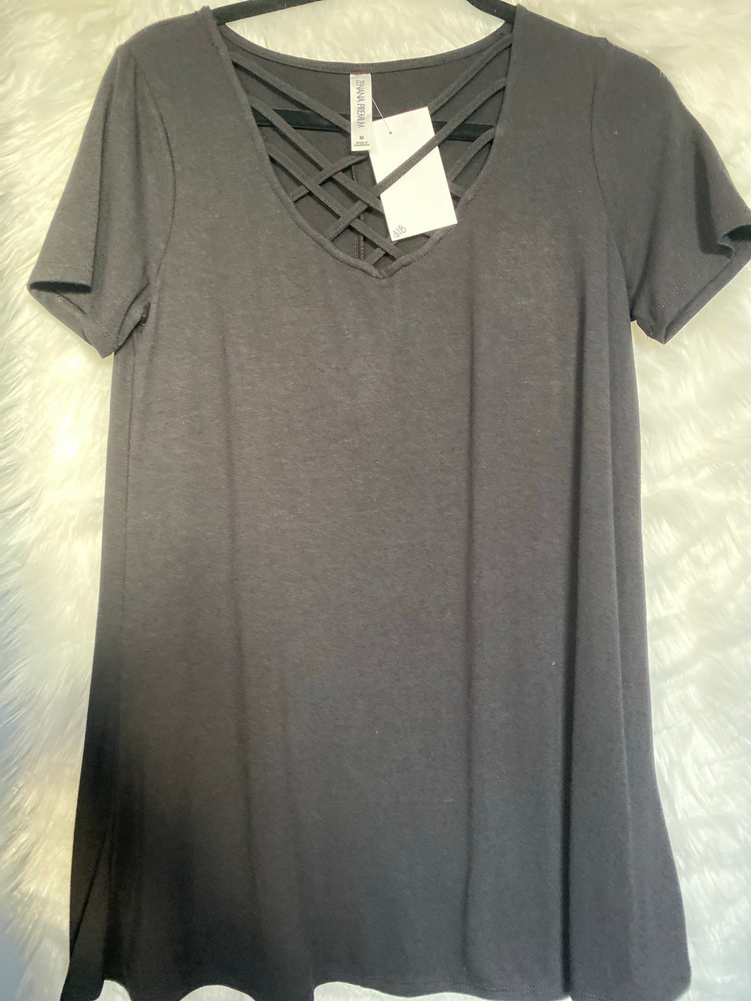 Crisscross Top Black *