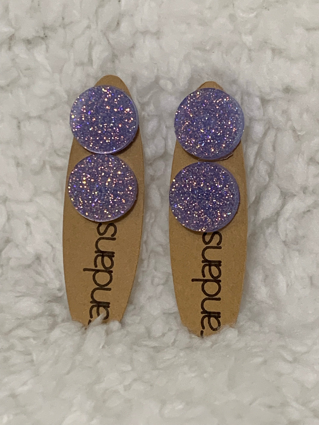 Glitter Studs (multiple colors) *