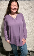 Load image into Gallery viewer, Long Sleeve V Neck Top
